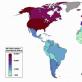 Демографическая карта. Население мира. Современные демографические тенденции. Где живет больше всего людей